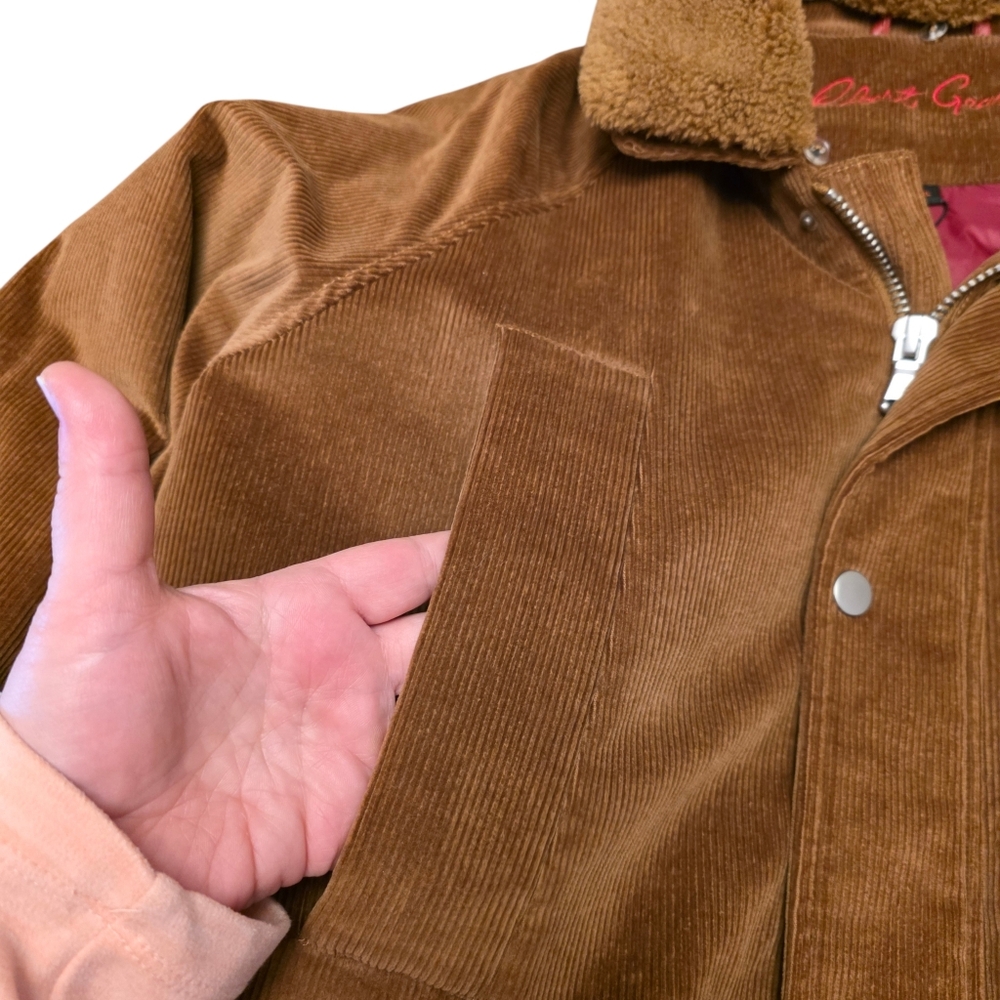 Robert Graham New Men's Brown Corduroy Jacket Size XL - Picture 6 of 16